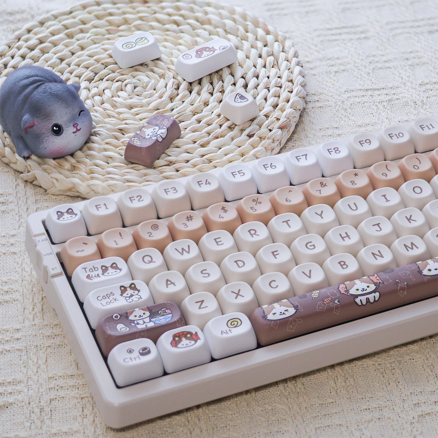 Sushi Cat Keycap Set