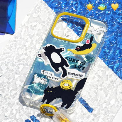 Swimming Kitty Phone Case