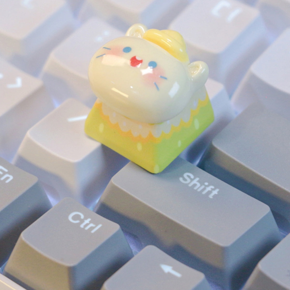 Happy Cat Mechanical Keyboard Keycap