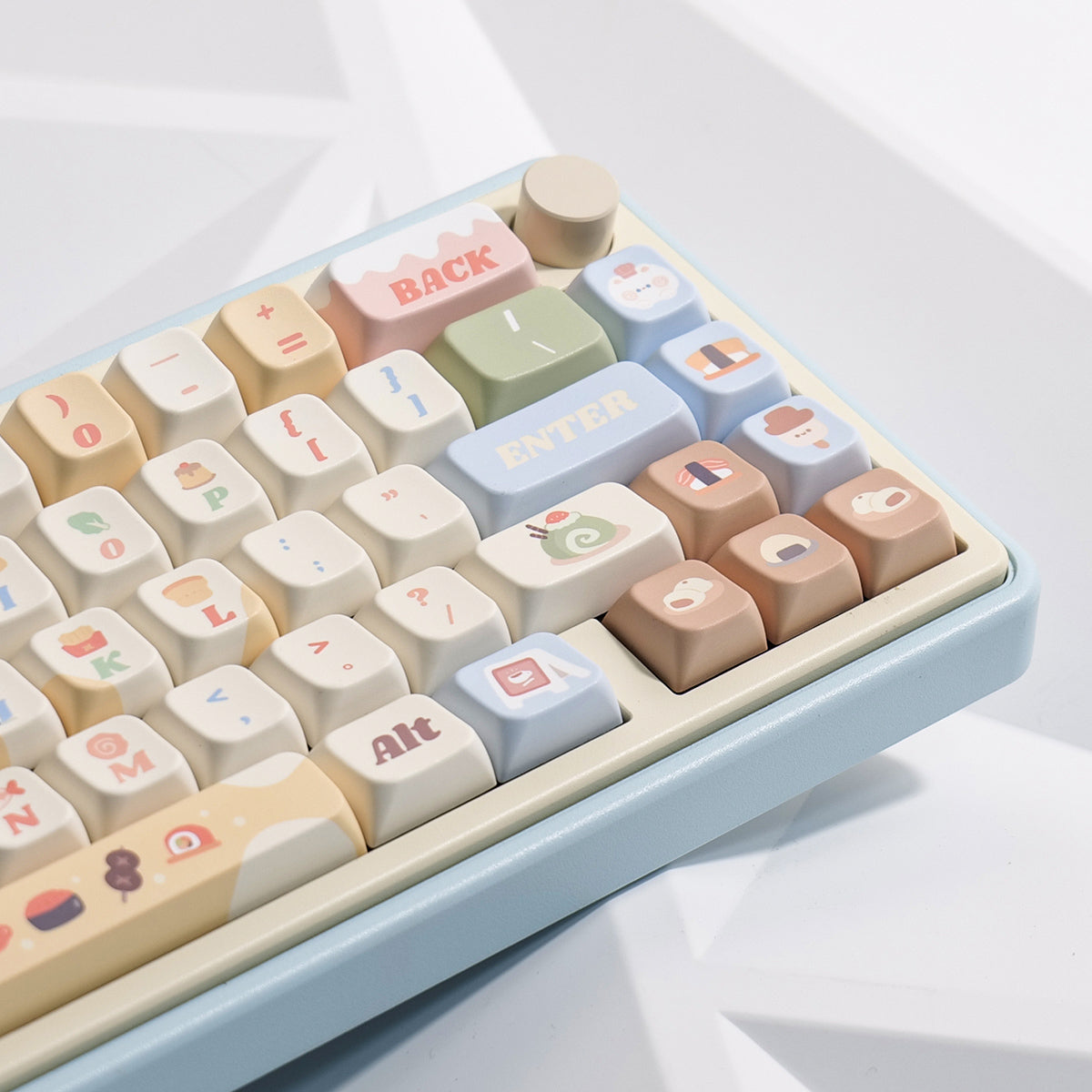 Japanese Food Cat Keycap Set