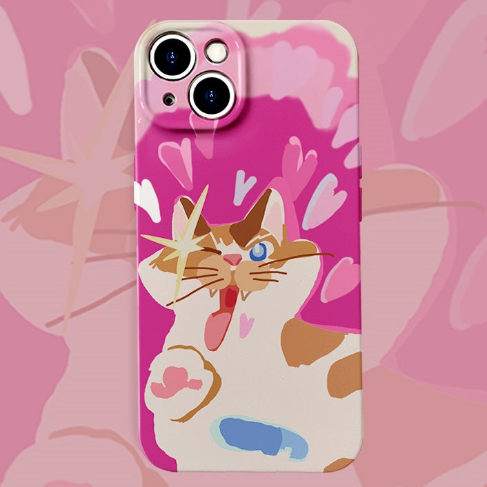 Wink Kitty Phone Case