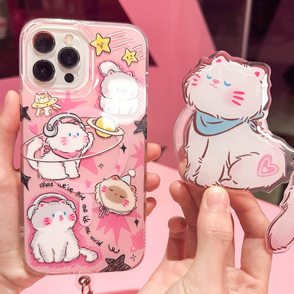 Galactic Ragdoll Adventures Magnetic Phone Case