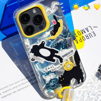 Swimming Kitty Phone Case