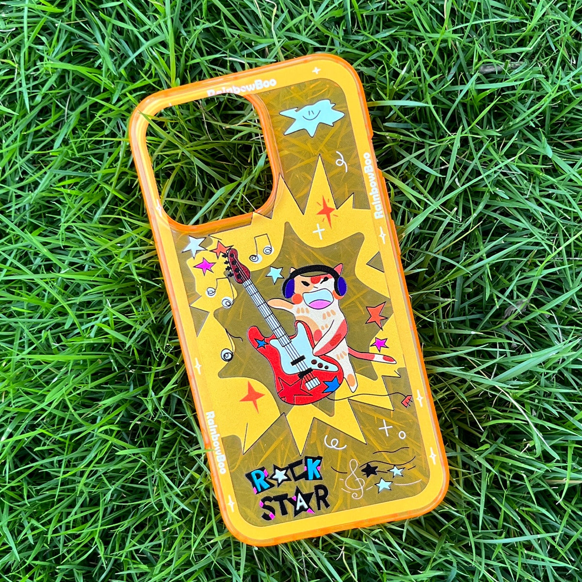 Rocky Star Kitty Phone Case