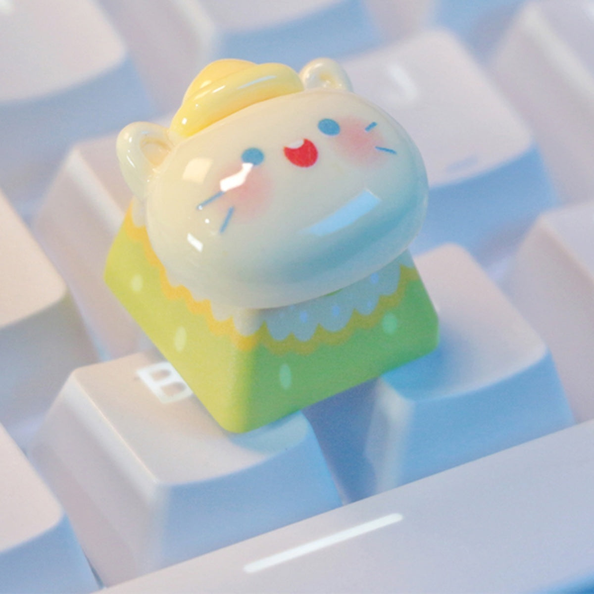 Happy Cat Mechanical Keyboard Keycap