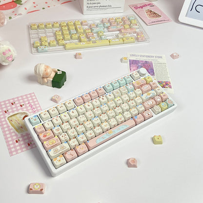 Chameleon Kitty Keycap Set