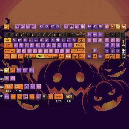 Meowgical Halloween Keycap Set