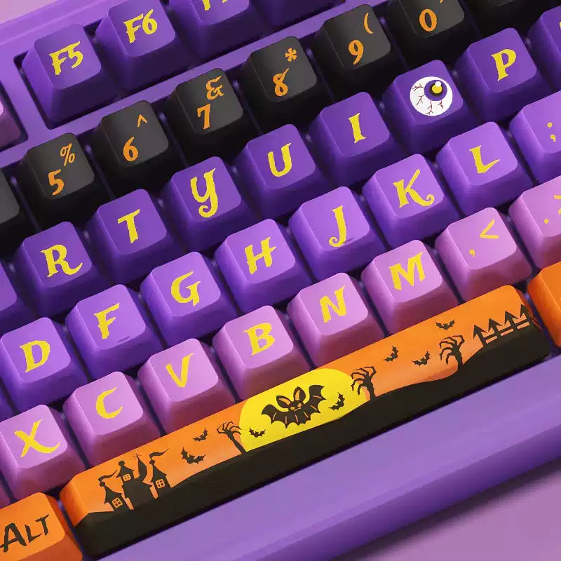 Meowgical Halloween Keycap Set