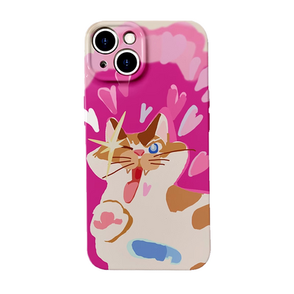 Wink Kitty Phone Case