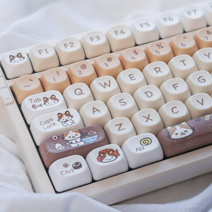 Sushi Cat Keycap Set